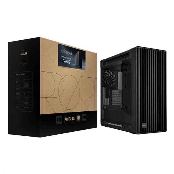 ASUS ProArt PA602 Wood Edition Mid-Tower Case (Black) - Image 2